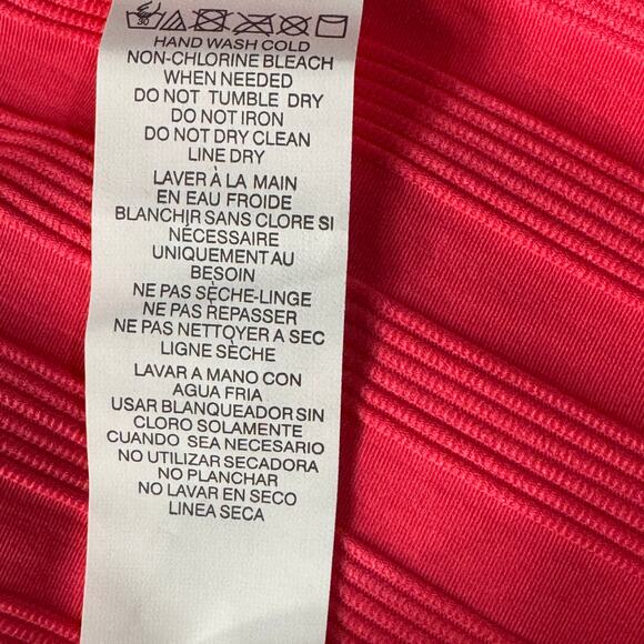 La Blanca SZ 12 Linea Costa Bikini Bottoms Lined Quick-Dry Textured High-Waisted - Picture 7 of 10